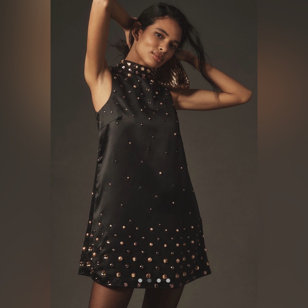 ANTHROPOLOGIE TANVI KEDIA SHINE DRESS